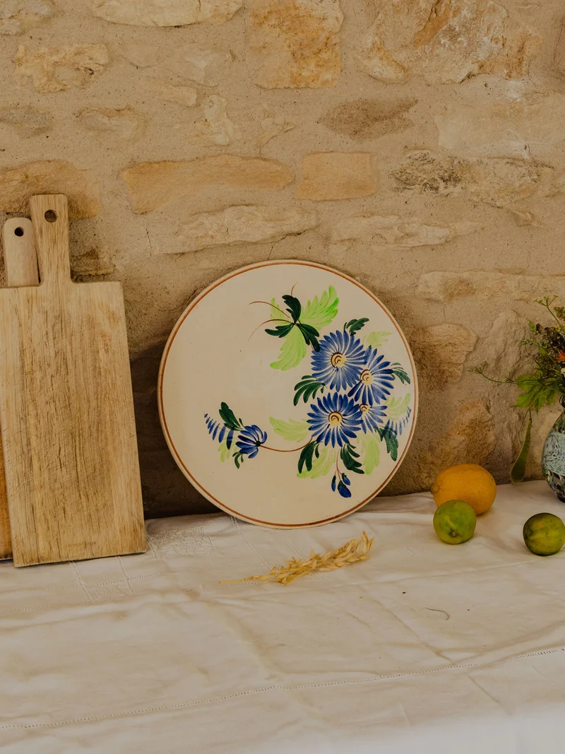 Nestor, le plateau de fromage en faïence N°658