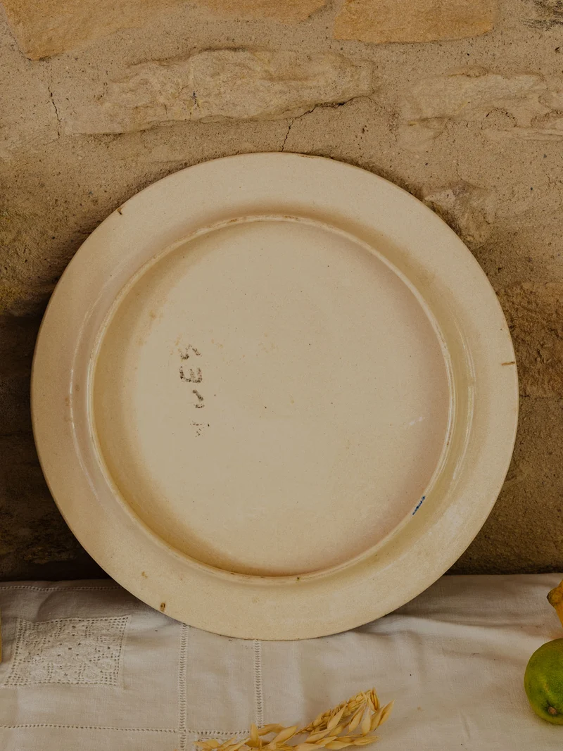 Nestor, le plateau de fromage en faïence N°658