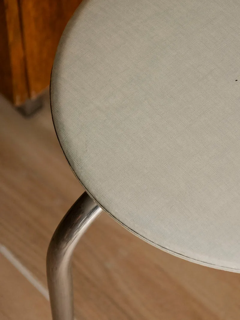 Axel, le tabouret mid-century au coloris pastel N°677