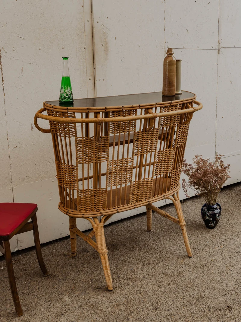 Quentin, le bar en rotin N°76