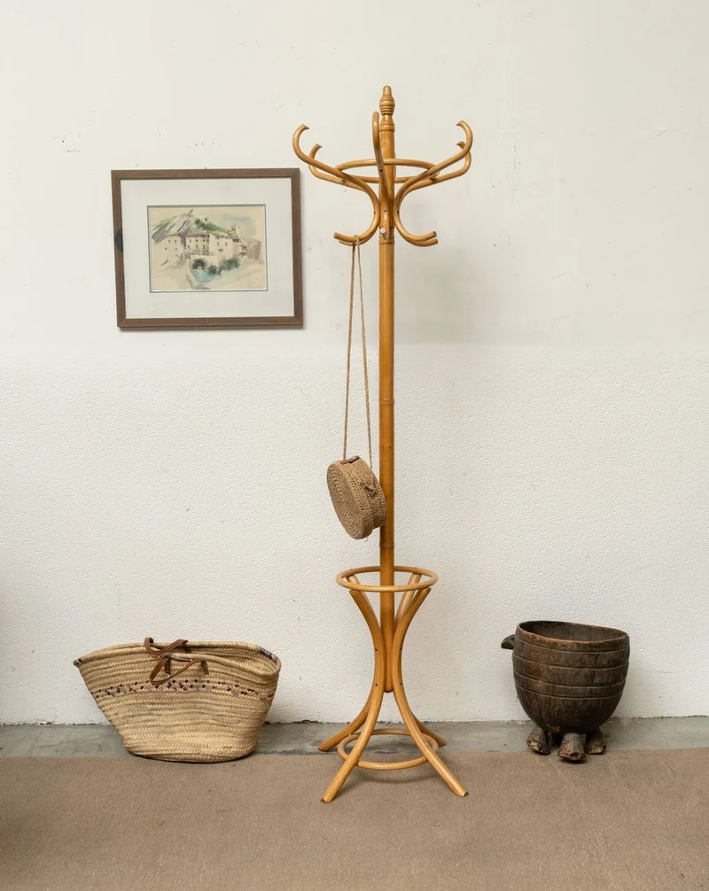 Max, le porte-manteau perroquet en bois N°351