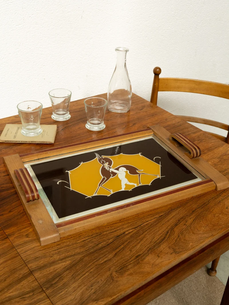 Marcel, le plateau Art déco N°156