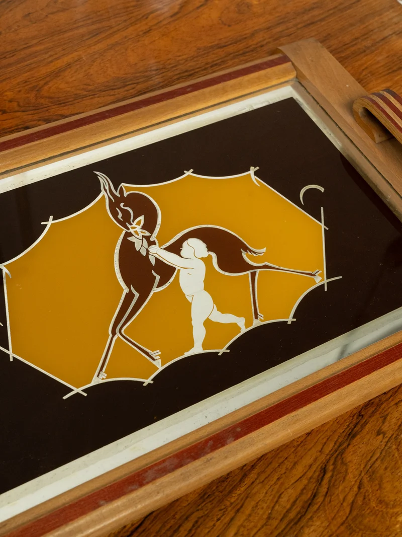 Marcel, le plateau Art déco N°156