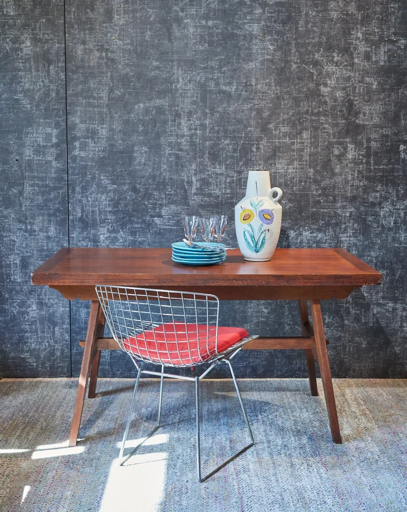 Romy, la table à manger en bois N°1399