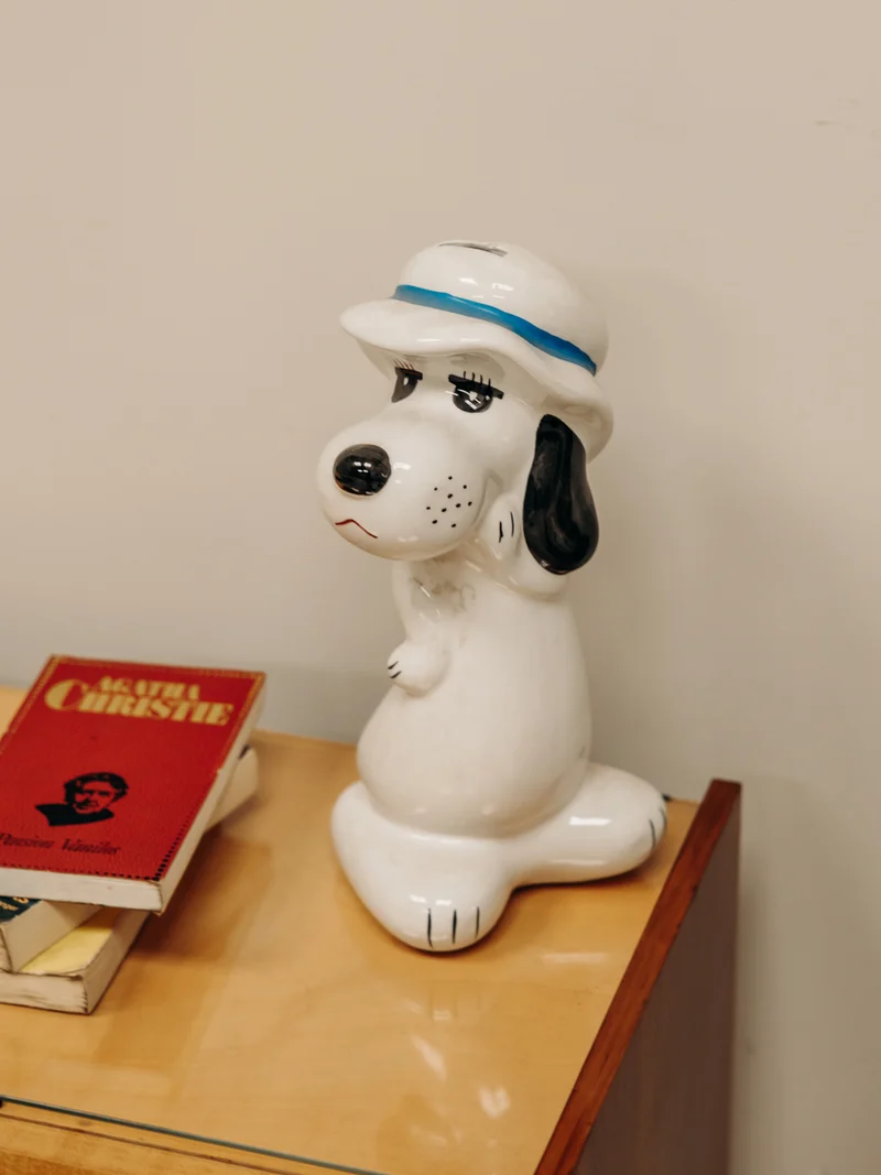 Alix, la décoration tirelire en forme de chien N°1007