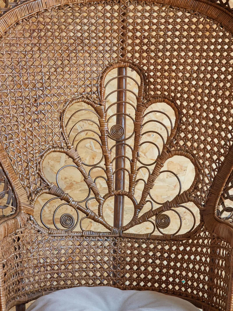 Emmanuel, le fauteuil en osier N°19