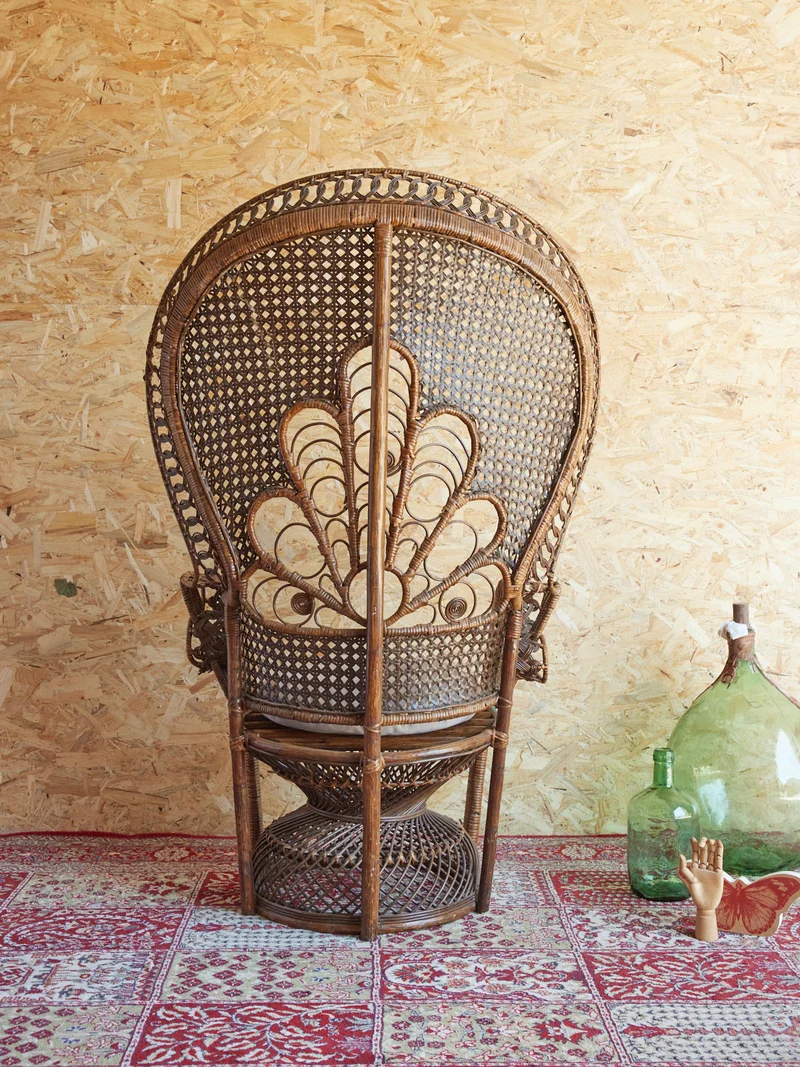 Emmanuel, le fauteuil en osier N°19