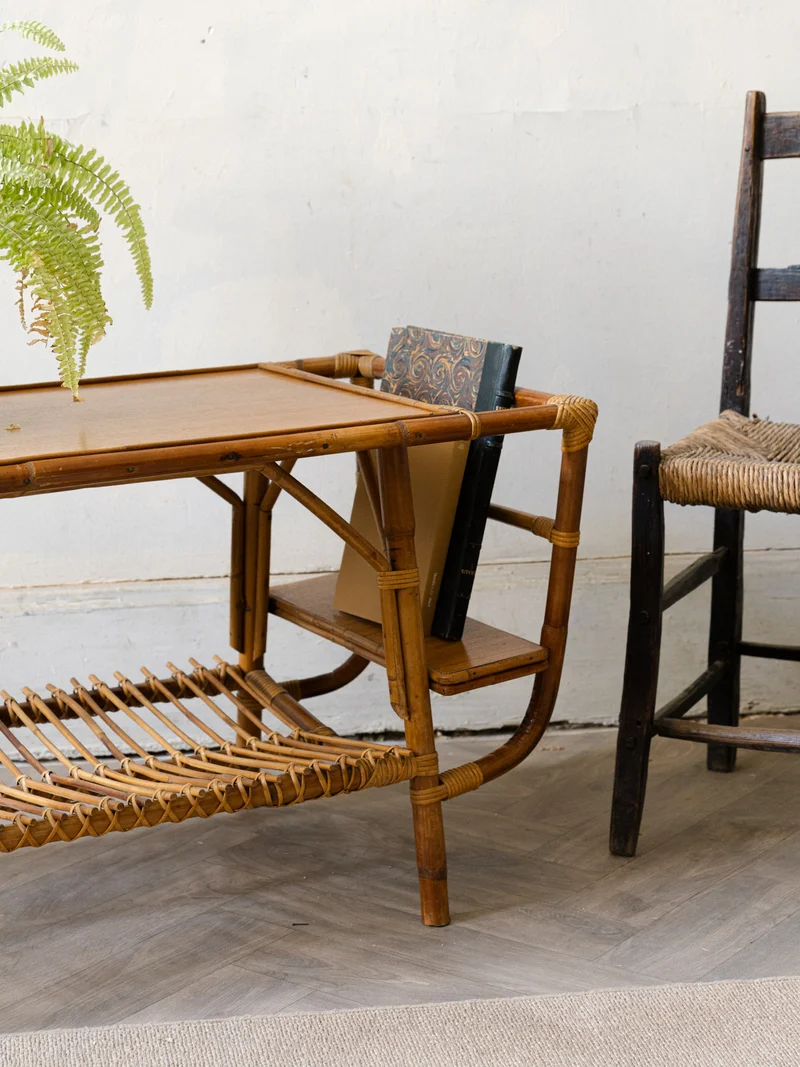 Léonie, la table basse porte-revue N°984