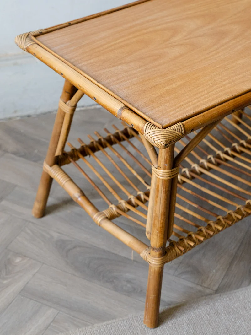 Léonie, la table basse porte-revue N°984