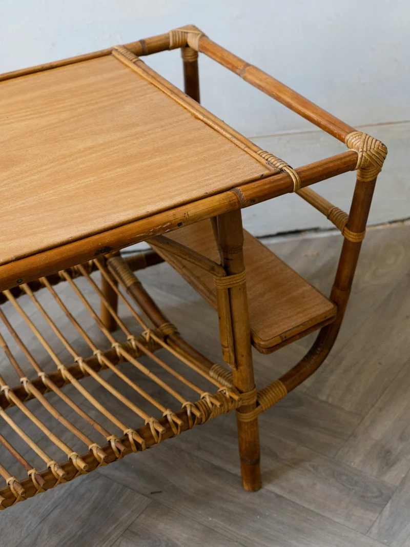 Léonie, la table basse porte-revue N°984