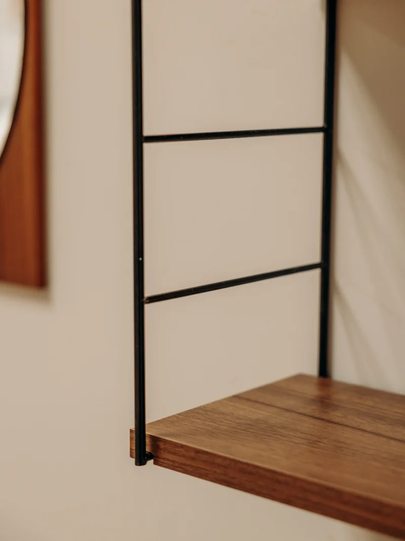 Isabelle, l'étagère scandinave en bois et métal N°290