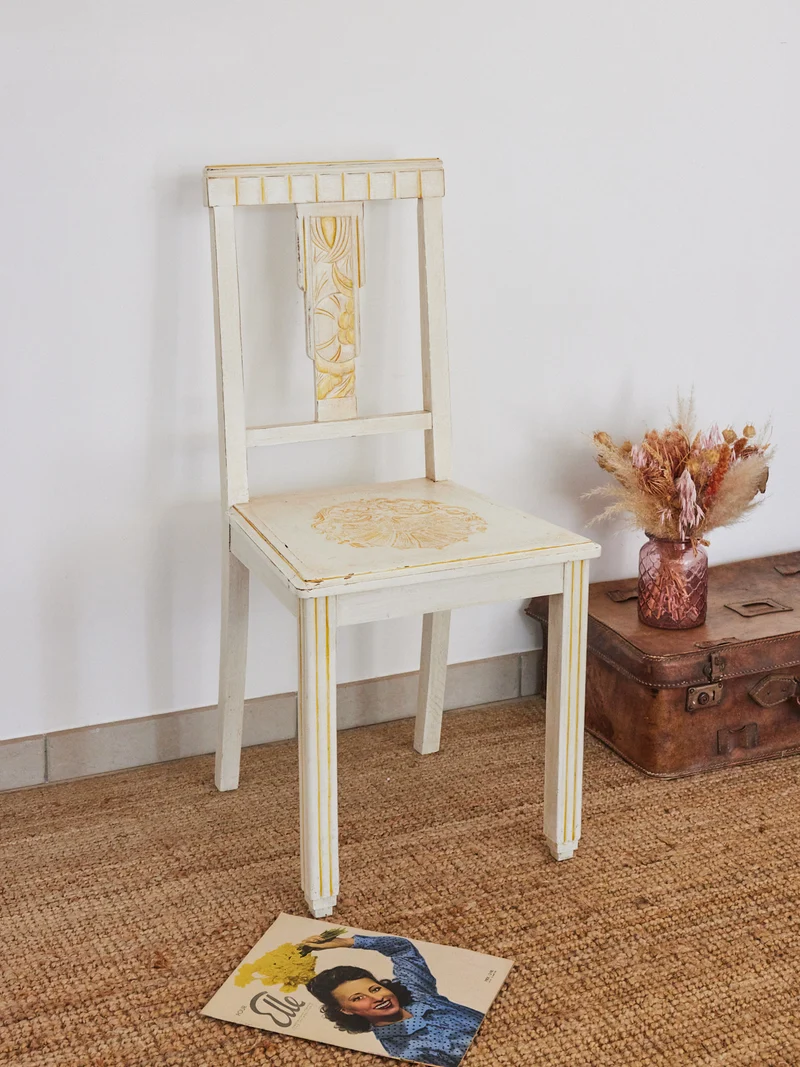 Claude, la chaise Art déco en bois N°1285