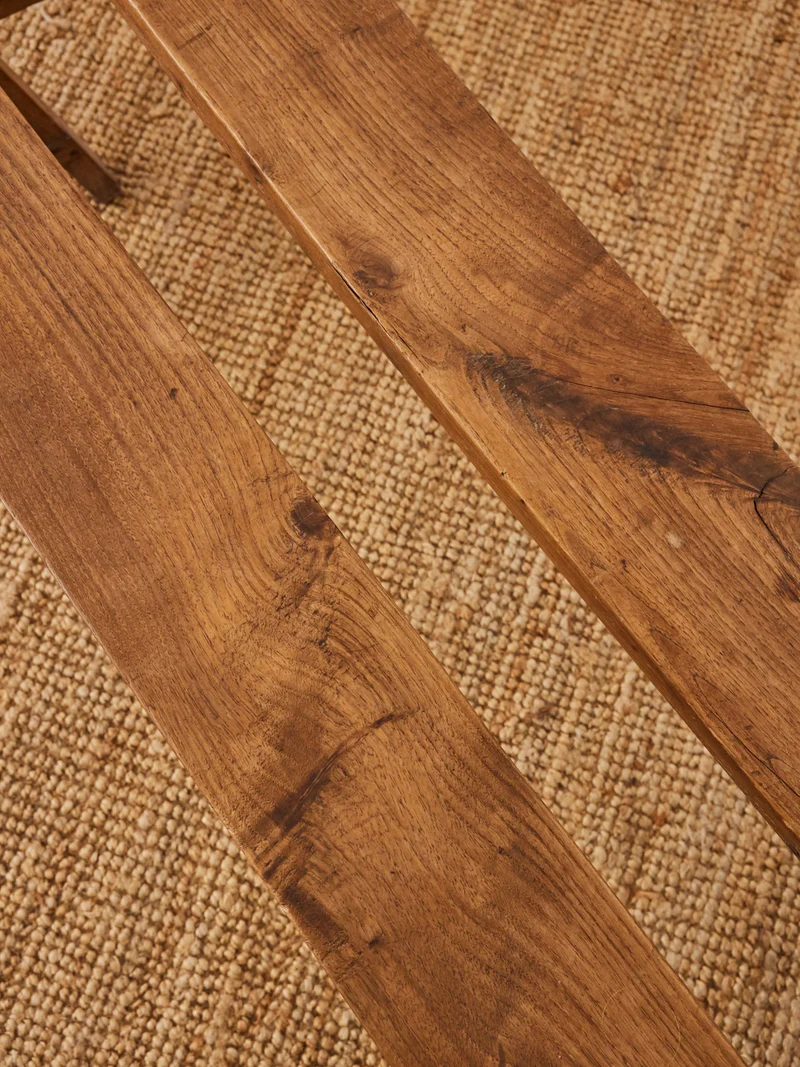 Antoine, la paire de bancs de ferme en bois N°434