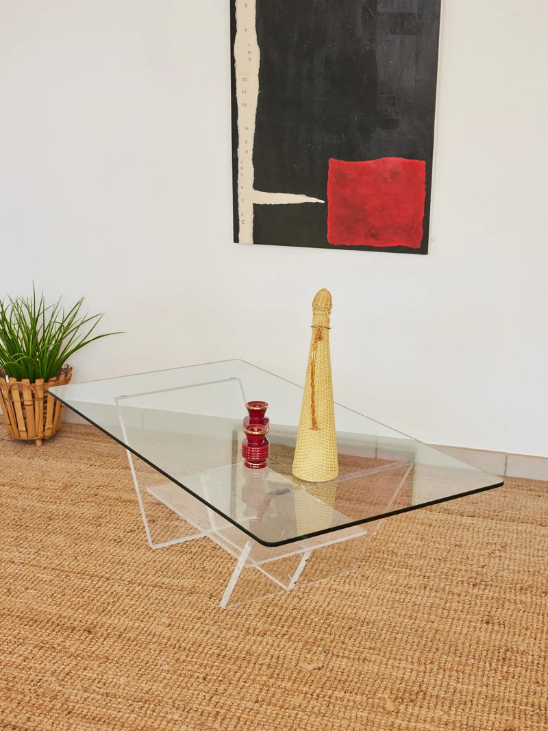 Donna, la table basse en plexiglass N°1000