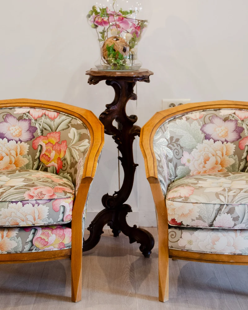 Ernest, la paire de fauteuils Rosello N°955
