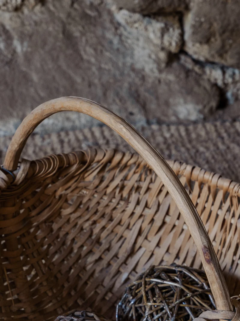 Ambroise, le panier en osier N°915