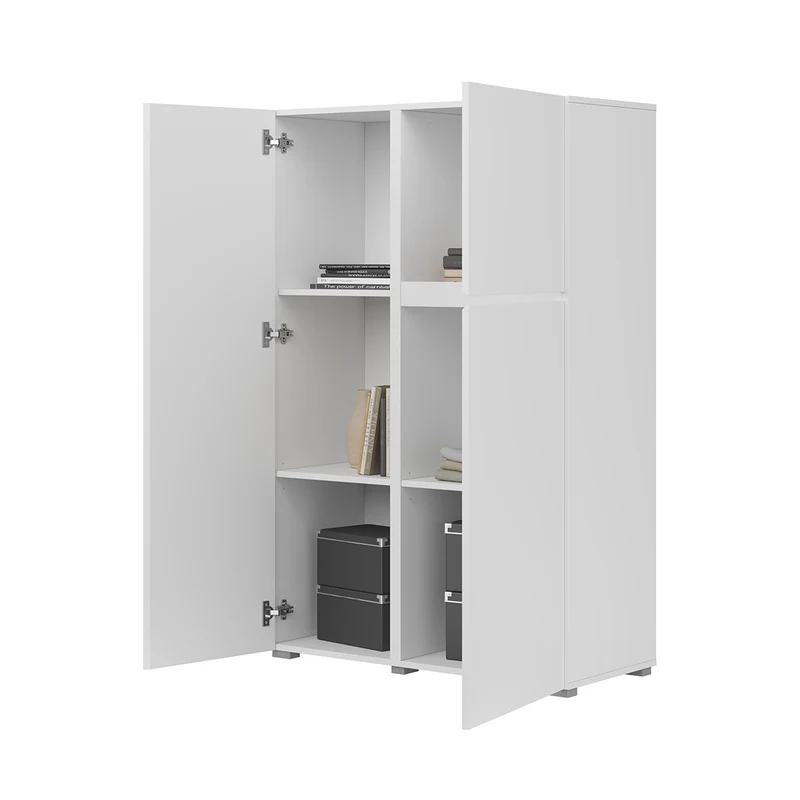 Buffet haut 3 portes Maxis Blanc