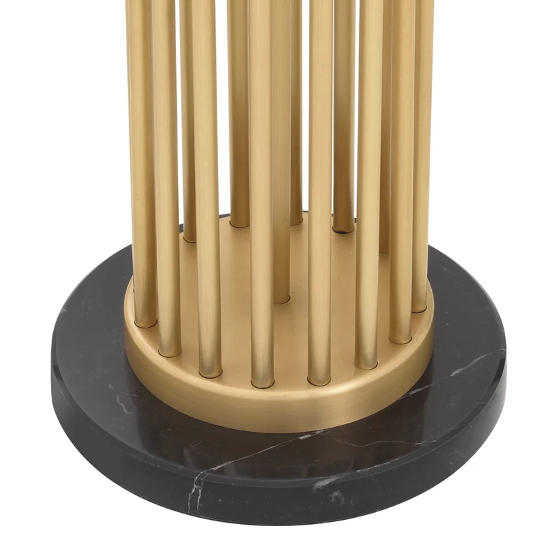 Eichholtz Floor Lamp Condo Antik Messing - Stehleuchte mit Stabsäule ohne Schirm