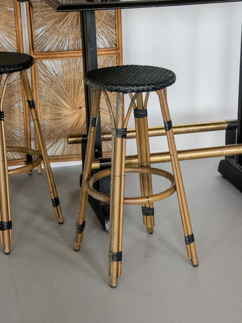 Gaston, la paire de tabourets de bar N°167