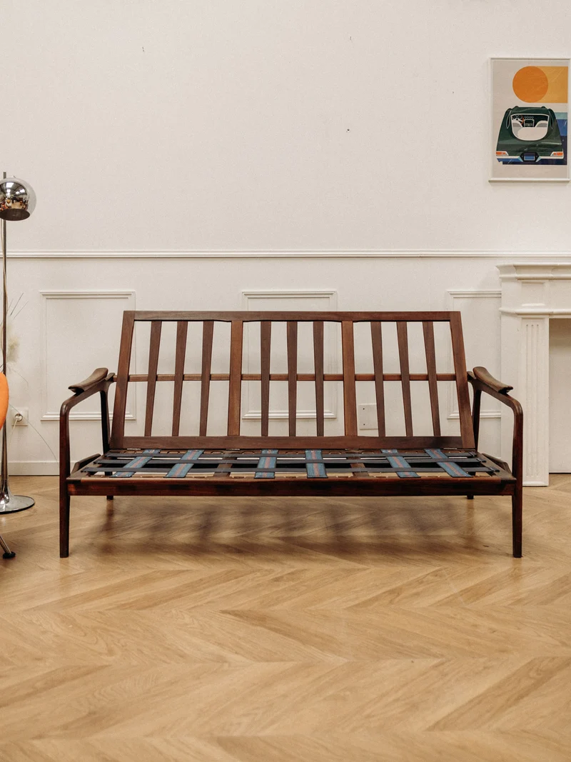 Clara, la banquette jaune moutarde day bed N°141