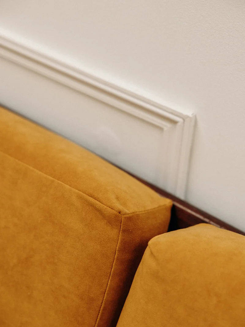 Clara, la banquette jaune moutarde day bed N°141