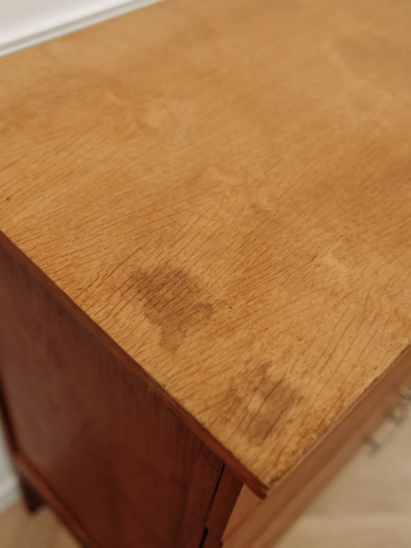 Olga, la commode au placage en bois N°465