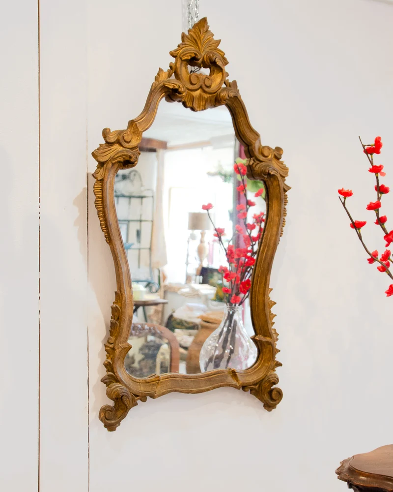 Georges, le miroir en bois sculpté N°1202