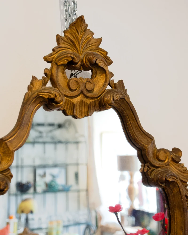 Georges, le miroir en bois sculpté N°1202
