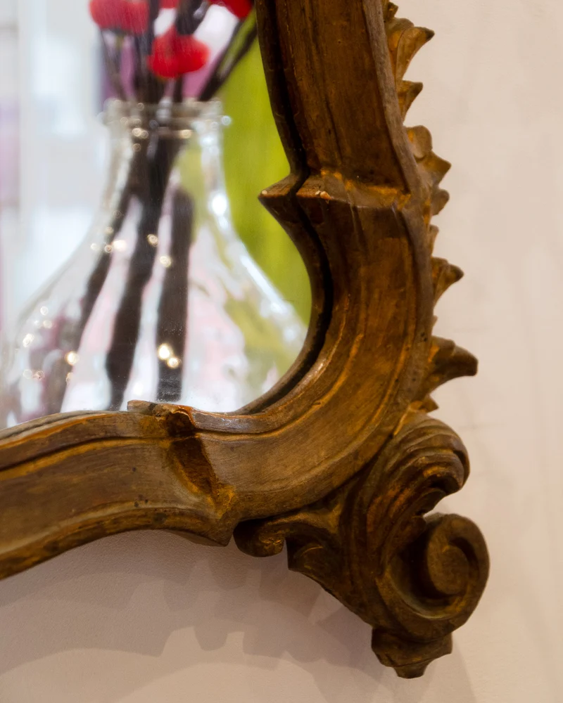 Georges, le miroir en bois sculpté N°1202