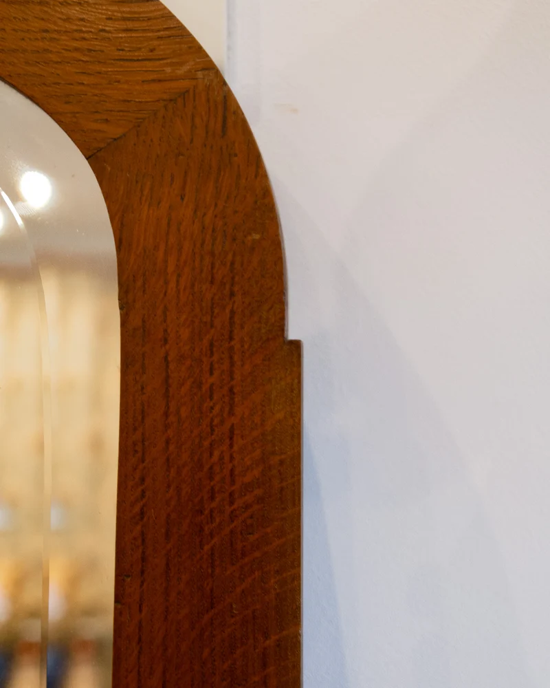 Georges, le miroir art déco en bois N°1203