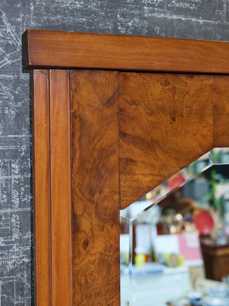 Georges, le miroir Art déco en bois N°1227