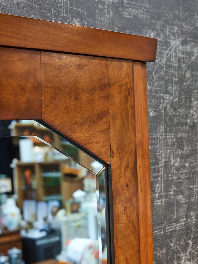 Georges, le miroir Art déco en bois N°1227