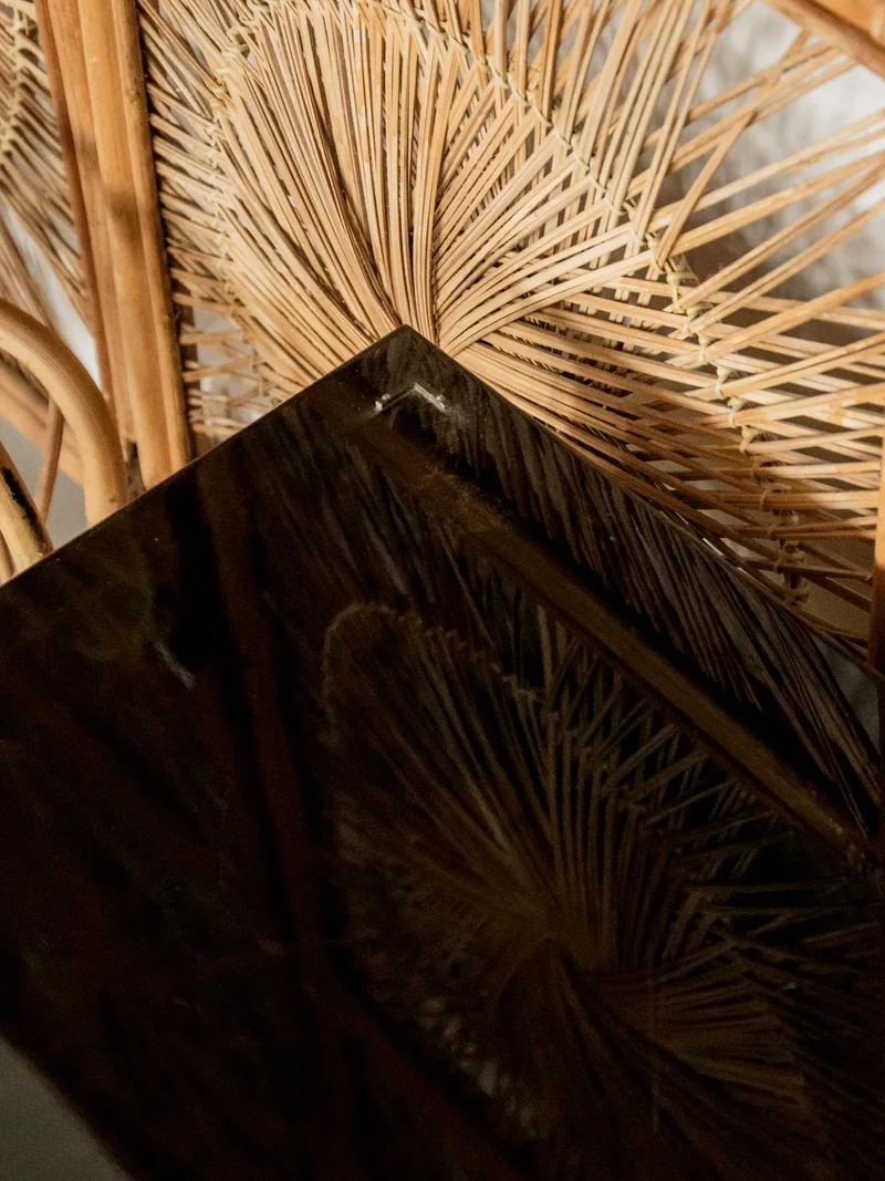 Maïa, la paire de tables de chevet noires N°1466