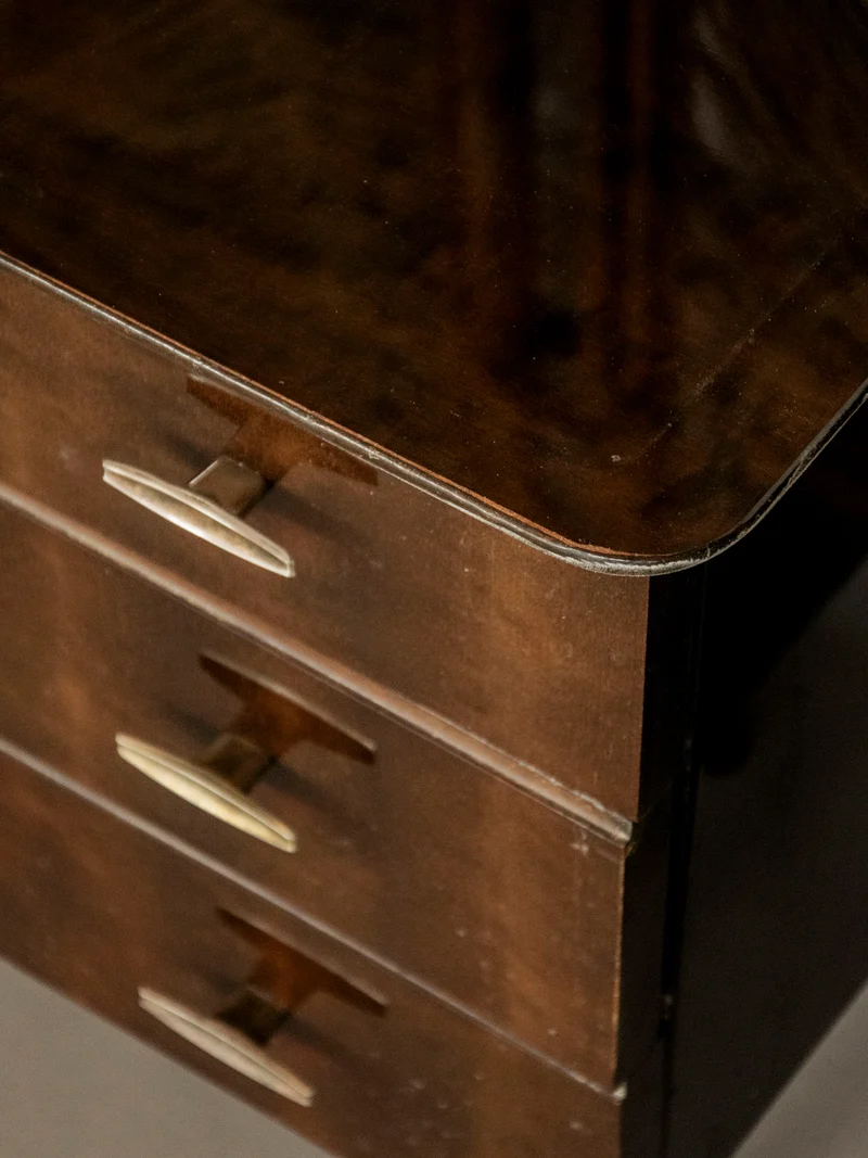 Maïa, la paire de tables de chevet noires N°1466