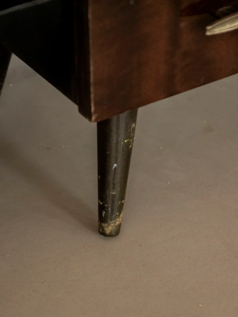 Maïa, la paire de tables de chevet noires N°1466