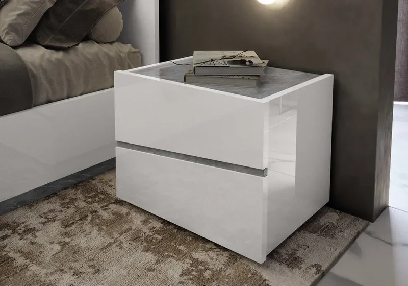 Chambre complète blanc ADEN