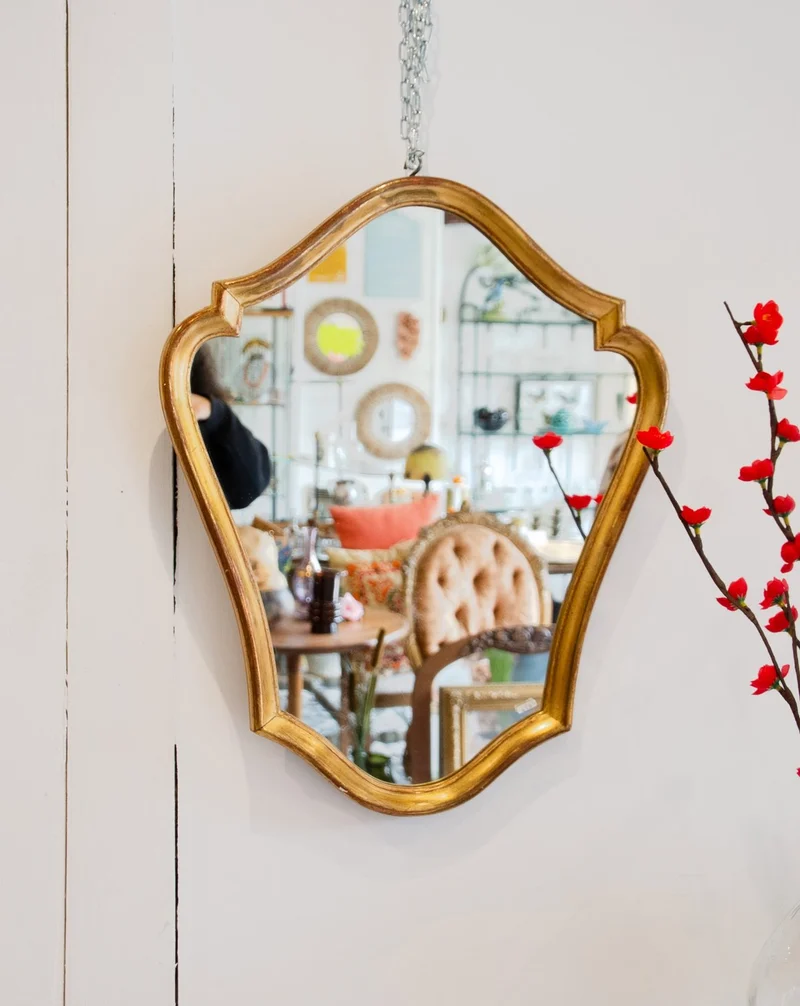 Georges, le miroir baroque en bois N°1205