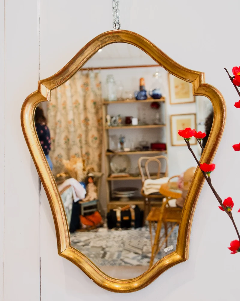 Georges, le miroir baroque en bois N°1205