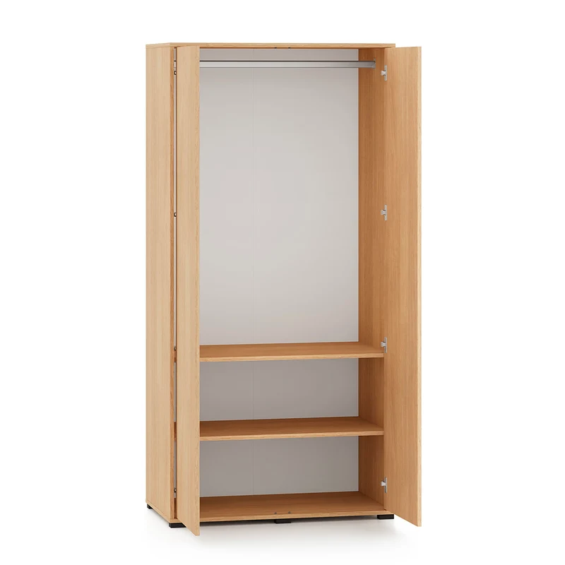 Armoire 2 portes Nila Bois