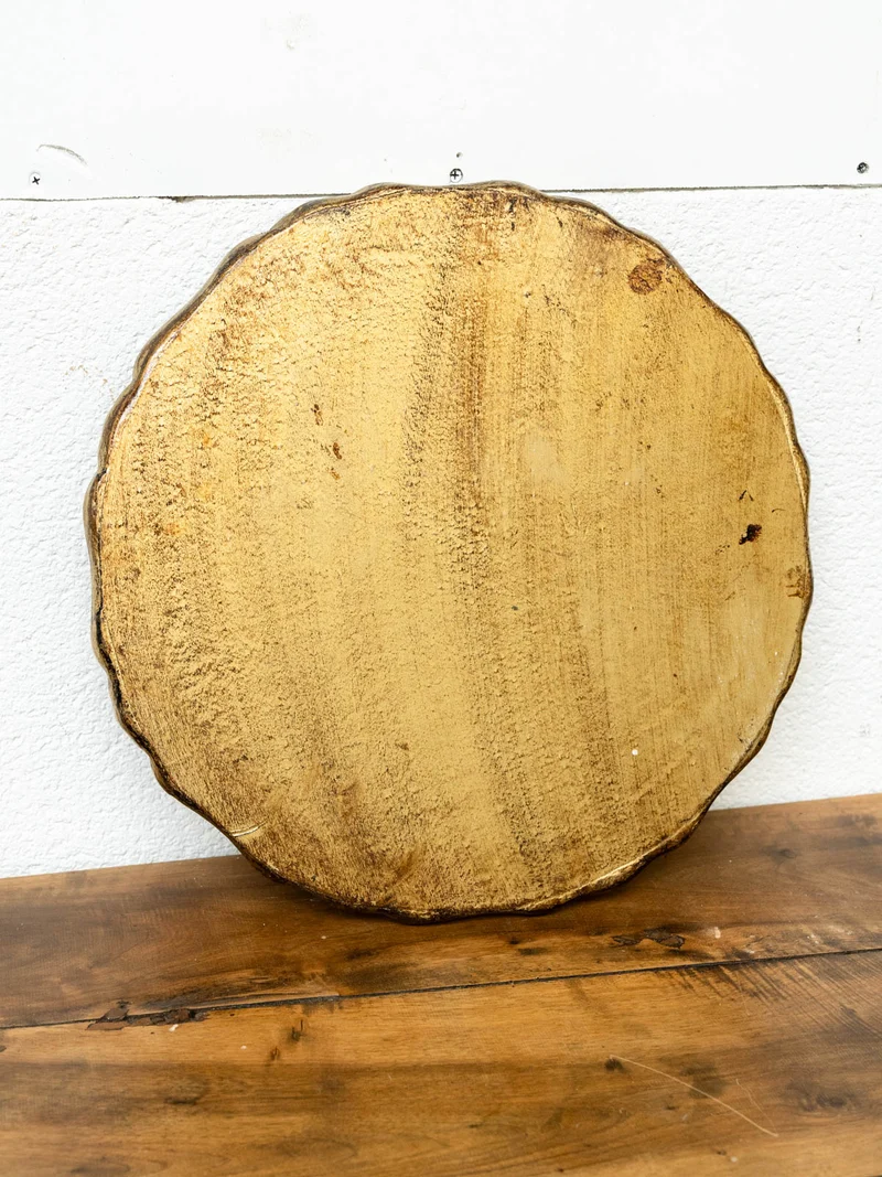 Marcel, le plateau florentin doré N°158