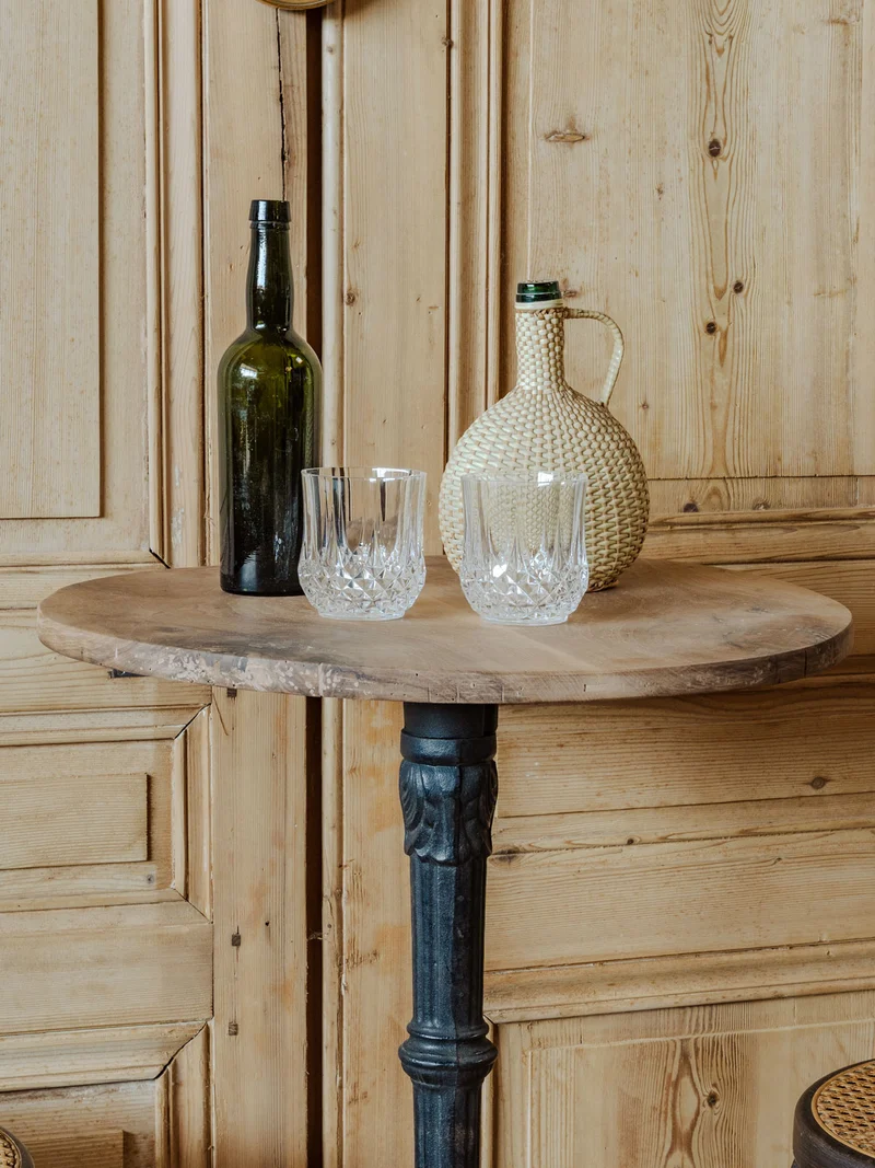 Denise, la table à manger bistro en bois N°1172