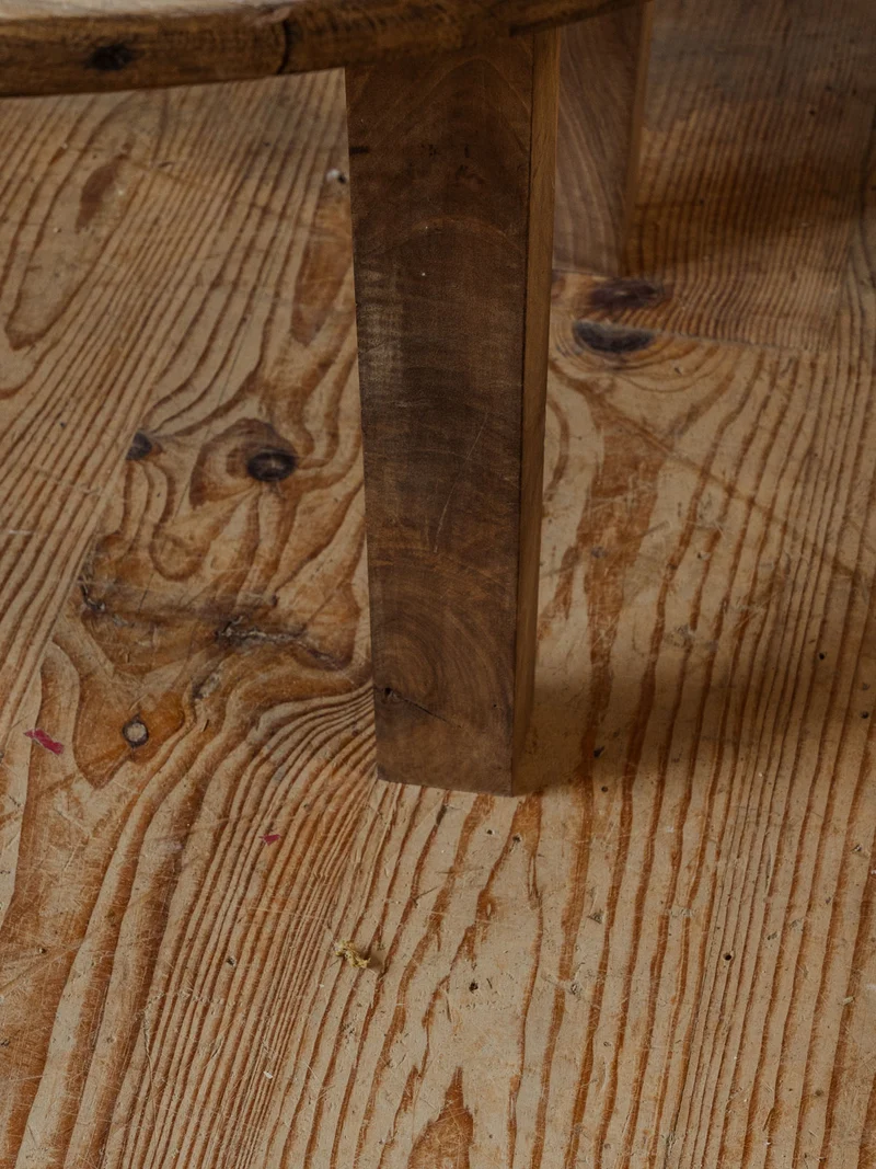 Léonie, la table basse rustique en bois N°961