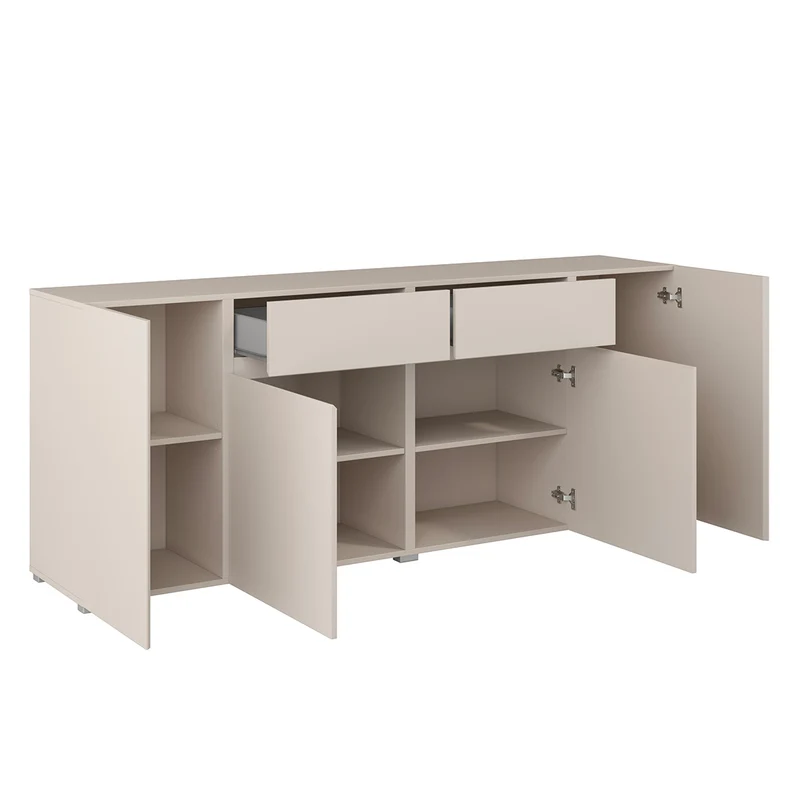 Buffet 4 portes 2 tiroirs Maxis Cachemire