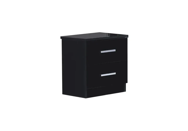 Chambre complète laquée noir LUIS