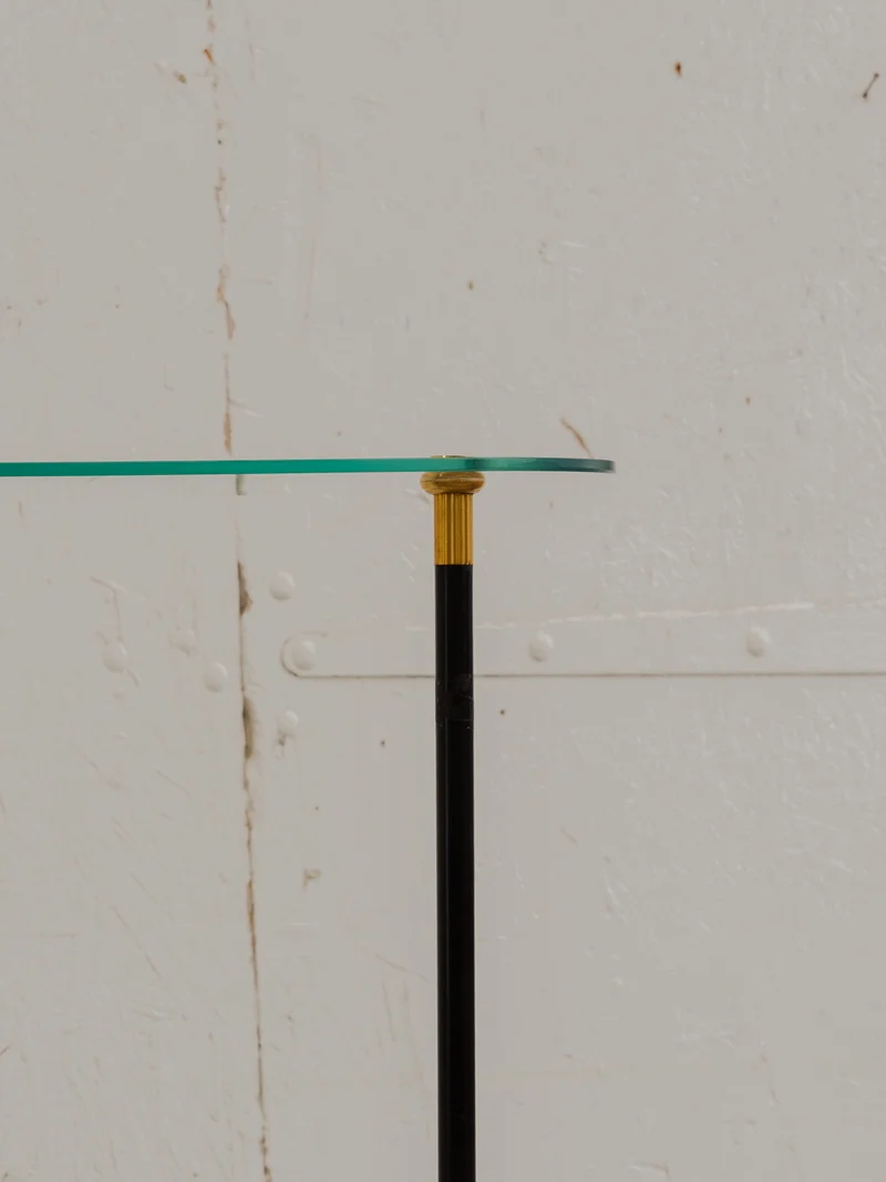 Isabelle, l'étagère en verre et métal N°296