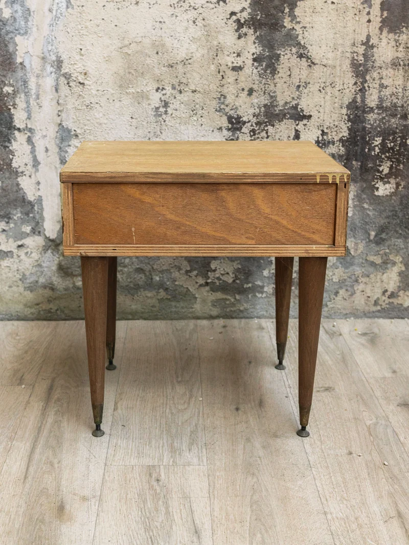 Maïa, la table de chevet en rotin N°1477