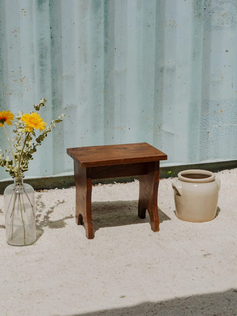Regis, le tabouret en bois N°1351