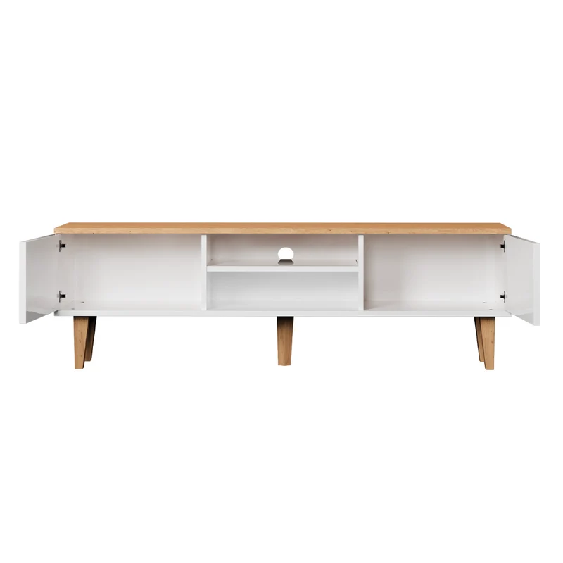 Meuble TV 160 cm Denver - Blanc
