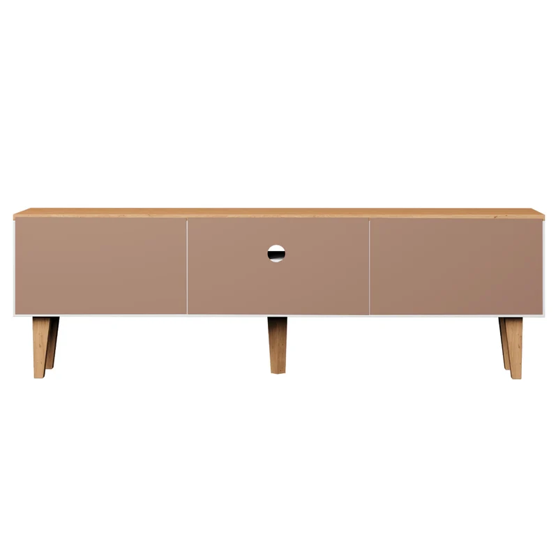 Meuble TV 160 cm Denver - Blanc