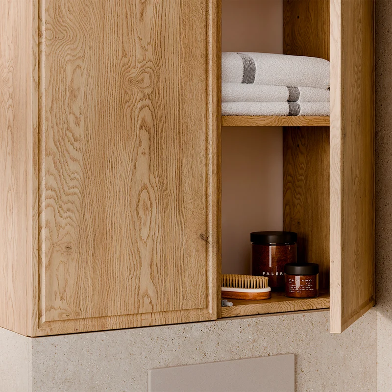 Demi-colonne 1 porte Elias Bois